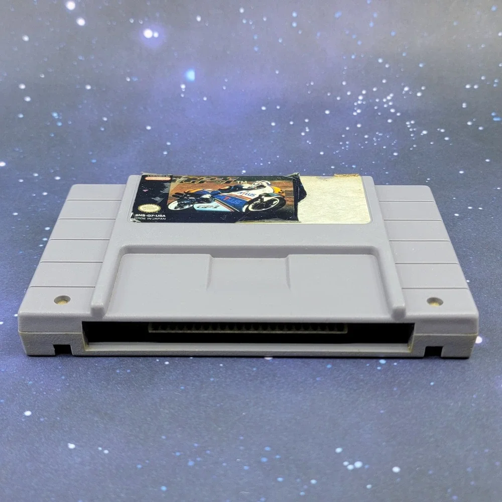 GP-1 Nintendo Super NES SNES 1993 Racing Game Cartridge SNS-G7-USA Atlus